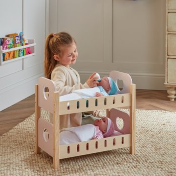 Ivy & Lily Love Heart Puppen-Stockbett aus Holz