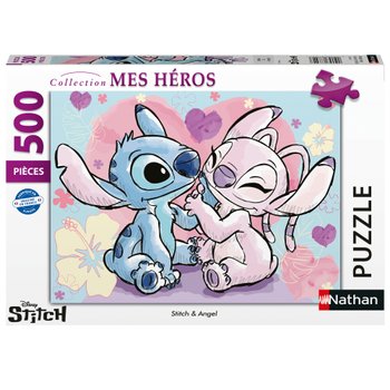 Disney Stitch - Puzzle Stitch et Angel 500 Pièces