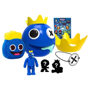 Roblox Rainbow Friends Spielzeug Set Blue mit Kuscheltier und Kostüm