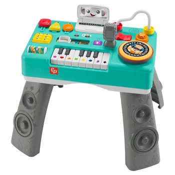 Fisher-Price Musikspielzeug Lernspaß DJ Spieltisch mit Licht