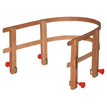 Holz Lehne für Schlitten