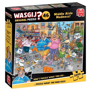 Wasgij Puzzel Original 46 Buitenkansjes 1000 Stukjes
