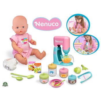 Nenuco - Poupon avec Accessoires Mange avec Moi 42 cm