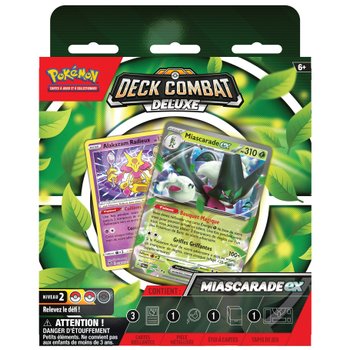 Pokémon - Deck de Combat Deluxe Miascarade/Palmaval-Ex - Modèle Aléatoire