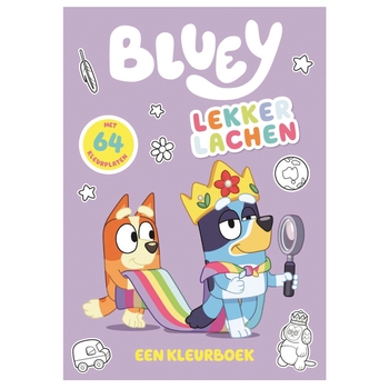 Bluey Grote Achtertuin Kleurboek