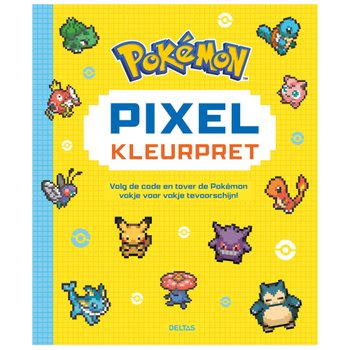 Pokémon Pixel Kleurboek
