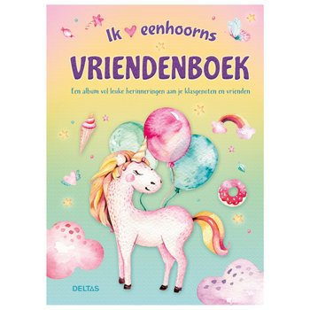 Ik hou van eenhoorns vriendenboek