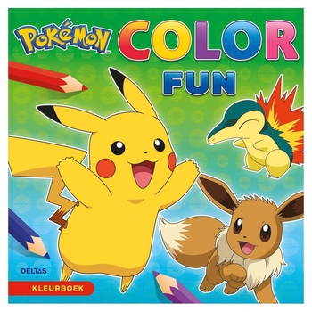 Pokémon kleurboek Color Fun