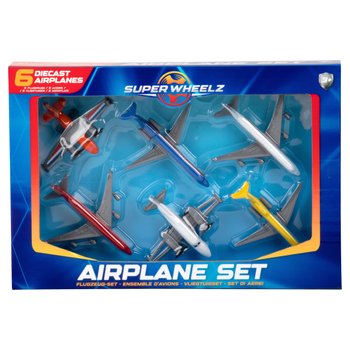 Super Wheelz Flugzeuge 6er Set