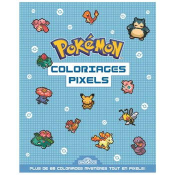 Pokémon - Coloriages Pixel