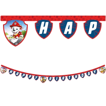 PAW Patrol Banner Happy Birthday Banner