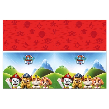 PAW Patrol Tischdecke aus Kunststoff rot 120 x 180 cm