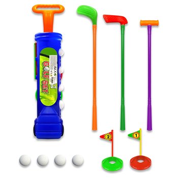 Golf Clubs and Balls Caddy Set