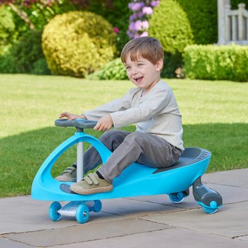 Wiggle Car Ride On Blue