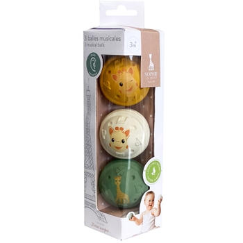 Sophie la Girafe - Coffret 3 Balles Musicales