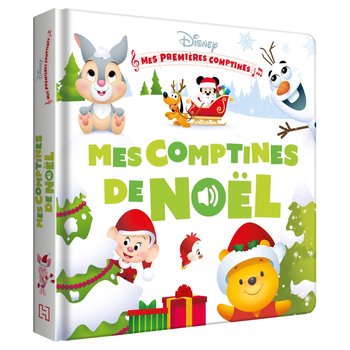 Disney - Livre Mes Comptines de Noël