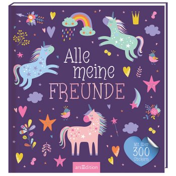 Alle meine Freunde Freundebuch sortiert