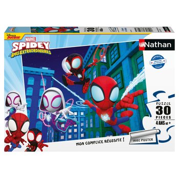 Spidey et ses Amis Extraordinaires - Puzzle L'Équipe de Spidey 30 Pièces