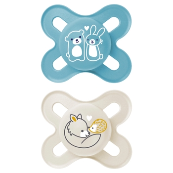 MAM Schnuller 0-2 Silikon Gr. 0 Original Start 2er Set sortiert