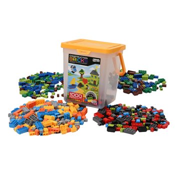 Build-It Building Blocks Classic Construction Bricks 1000 Piece Set