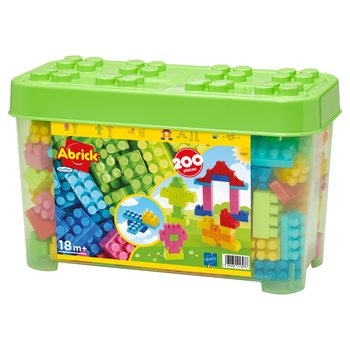 Abrick - Baril 200 Briques Multicolores