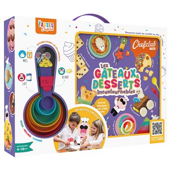 Chefclub - Kids Coffret Les Gâteaux & Desserts Incontournables