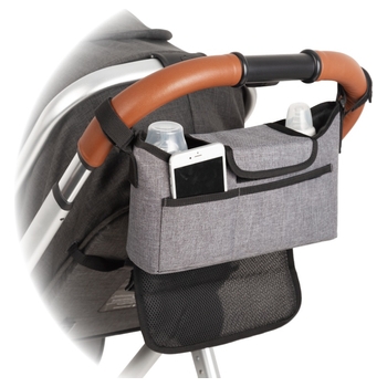 Babylo Universal Organiser Stroller Bag Grey
