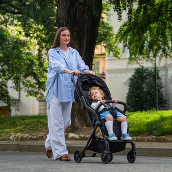 Zummi Explorer Compact Stroller Black