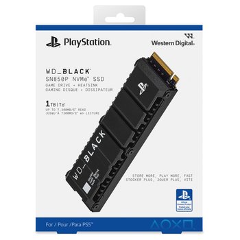 WD_BLACK SN850P NVMe SSD Game Drive Storage for PlayStation 5 - 1TB