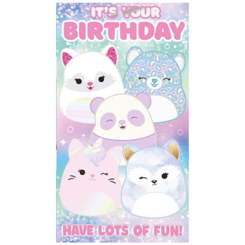 Original Squishmallows Birthday Card (No Age)