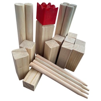 Kubb Wikinger Holzwurfspiel