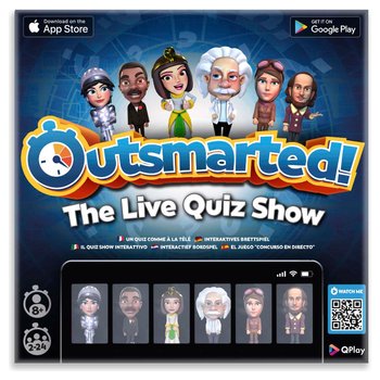 Outsmarted! The Live Quiz Show Interaktives Brettspiel