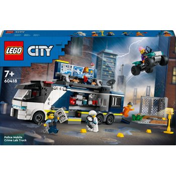 LEGO City 60418 Politielaboratorium in Truck Set