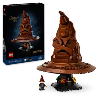 LEGO Harry Potter 76429 Talking Sorting Hat Set for Adults