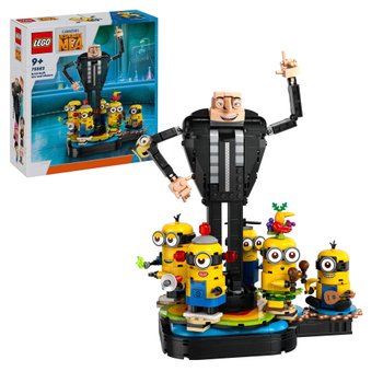 LEGO Minions 75582 Gru und die Minions aus LEGO Steinen