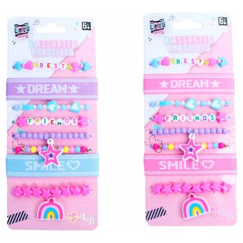 Love The Look Freundschaftsarmbänder 8er Pack sortiert