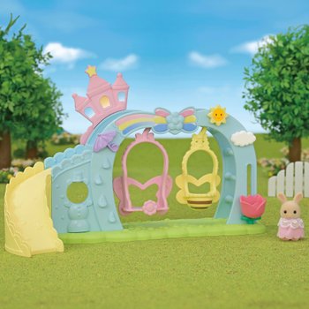 Sylvanian Families Set 5745 Schommel met Melkkonijn Baby