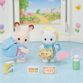 Sylvanian Families - Le Duo Des Bébés En Promenade