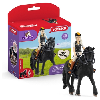 Schleich - Horse Club 42640 Figurines Tori & Princesse