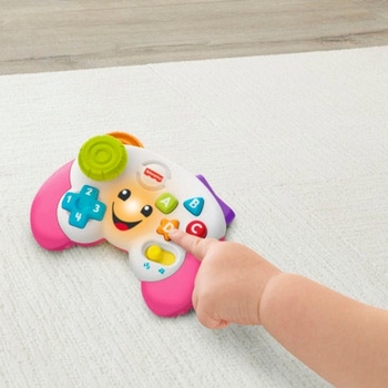 Fisher-Price - Jouet d'Éveil Manette de Jeu et d'Apprentissage Rires et Éveil