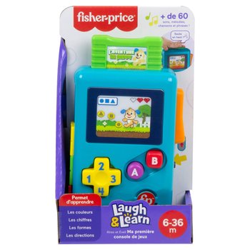 Fisher-Price - Jouet d'Éveil Ma Première Console De Jeu - Bleu