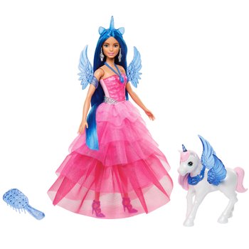 Barbie A Touch of Magic Pop Saphire Prinses met Eenhoorn