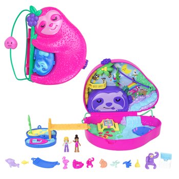 Polly Pocket - Sac Surprises Maman Paresseux