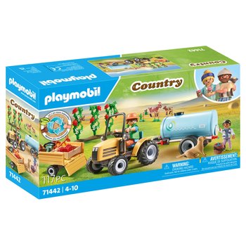 Playmobil - Country 71442 Fermier avec Tracteur et Citerne