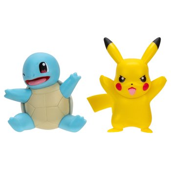Pokémon - Battle Ready Coffret 2 Figurines Pikachu et Carapuce
