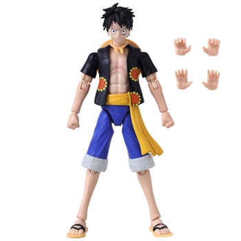 One Piece - Anime Heroes Figurine Monkey D. Luffy Dressrosa 17 cm