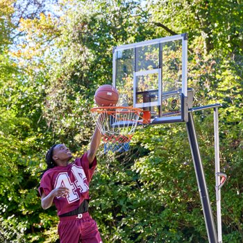 Thorpe Sports Basketballkorb mit Ständer höhenverstellbar 240 - 305 cm