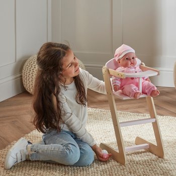 Ivy & Lily Wooden Baby Doll High Chair