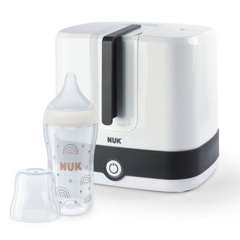 NUK Vario Express Dampf-Sterilisator mit Perfect Match Babyflasche 260 ml Set