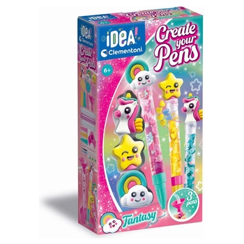 Idea! Clementoni - Créé tes Stylos Fantaisie